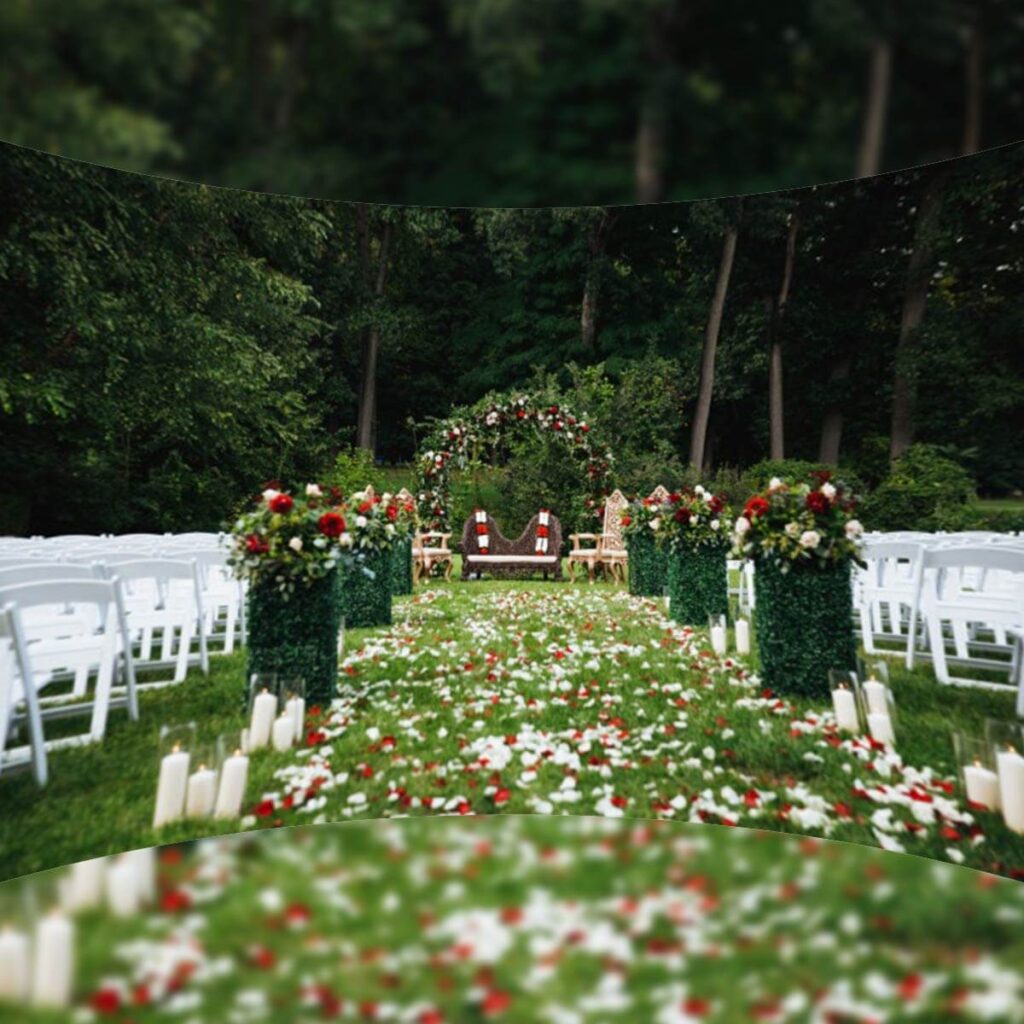 Jazz Up Your Day Wedding With Floral Danglers And Romantic Charm